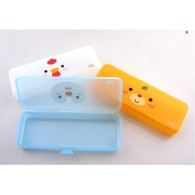 China Cheap Gift Factory OEM New Plastic Pencil Case for sale