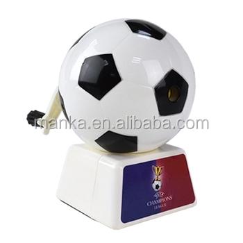 China new design soccer plastic pencil sharpeners for kids HT-soccer for sale