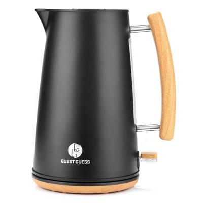 China ATTITUDE FRIENDLY ATTITUDE Kettle Apartment Guest Room New 360 Degree Hotel Model Eco-friendly High Quality Cordless Low Rotation Electric Kettle for sale