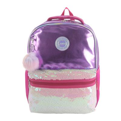 China Waterproof Mochilas Mujer 2020 Fashion Sequin Holographic Teenagers Little Girl Backpack Bag For School for sale