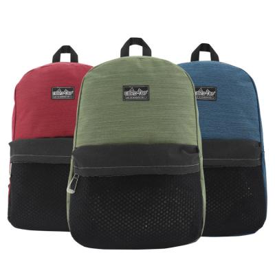 China New Fashion Waterproof 17 Inch Olive Color Leisure Men Backpacks Traveling Backpack For Boys And Girls for sale