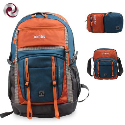 China Custom Logo Travel Wanderrucksack Waterproof Outdoors Leisure Mountaineering Bag Camping Hiking Backpacks for sale