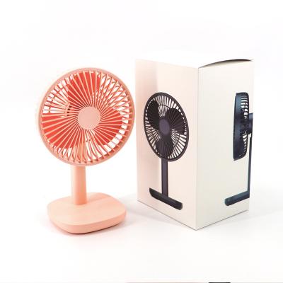 China Hot Sales USB Tower Table Fan Plastic 5W 5V Oscillating Adjustable Desk Fan Mini Air Conditioner Cooling Portable Table Fan Amazon Battery Hot Sales Desk Fan for sale