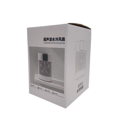 China Electric Cooling 4000mAh Desktop Portable Mist Humidifier Fan Water Spray Rechargeable Mist Fans for sale