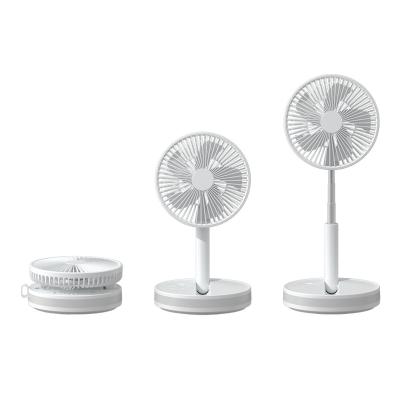 China Portable Foldable Floor Standing Fan Stand Pedestal Fan Desk Fan Adjustable Height 14.2 inch to 39inch 4 Gears Fan for sale