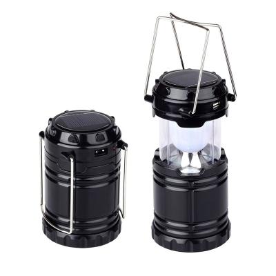 China ROAD China Factory Hot Sale Mini Solar Powered Rechargeable Foldable Outdoor Rechargeable Camping Lantern for sale