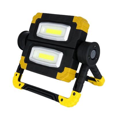 China High Quality Tripod Heavy Duty Waterproof Cordless Waterproof Folding Vehicle Repair 10W 20W Vehicle ROAD Car COB LED Work Light for sale