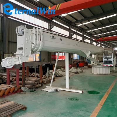 China Promotion Telescopic Folding Crane Marine Mounted Cranes Knuckle Boom Crane à venda