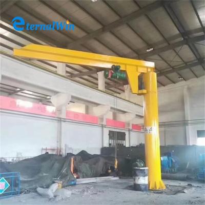 Chine 3-ton Capacity Steel Jib Crane with Electric Hoist and Customizable Lift Height à vendre