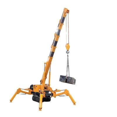 China CE 5 Ton Spider Crawler Crane Diesel Engine Electric Mini Spider Crane for sale