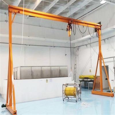 China Mobiler Gantry Elektrischer Nicht-Schienen-Portable Gantry Crane 0,5 t ~ 20 t für Vielseitig zu verkaufen