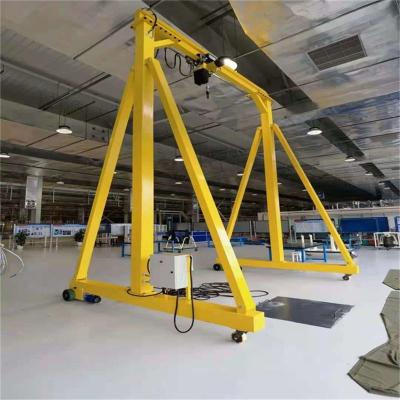 Chine 1t 2t 3t 5t 10 tonnes petite grue portable mini mobile avec 4 roues à vendre