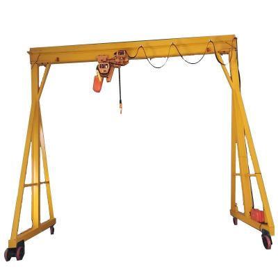 China Rail Mounted Gantry Crane 6-9 M/min Hoist Speed 0.8/8m/min Crane Speed Customized for sale