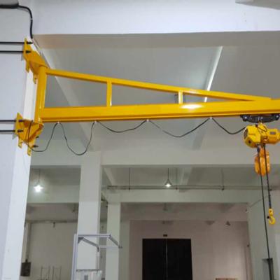 China 5 Ton Remote Control Wall Mounted Jib Crane 20m/Min Speed Hoisting zu verkaufen