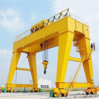 China Customized Heavy Duty Double Beam Gantry Crane 35ton 45ton 60ton 100ton en venta