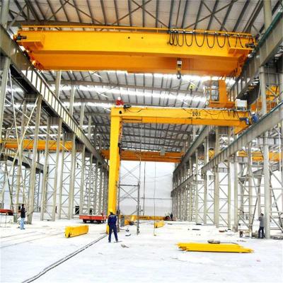 China Suspensión de alta calidad 10ton 16ton 20ton 32ton Doble Girder Overhead Eot Crane Grúa de viaje con bajo precio en venta