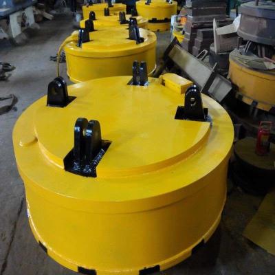 China Scrap Metal Lifting Electromagnet 3.5-34.1kw Eot Crane Magnet For Steel Factory zu verkaufen