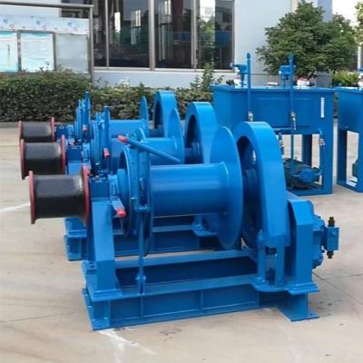 China CCS Goedgekeurde de Capaciteits Elektro Hydraulische Slepende Kruk van Marine Electric Winch 25ton 250KN Te koop