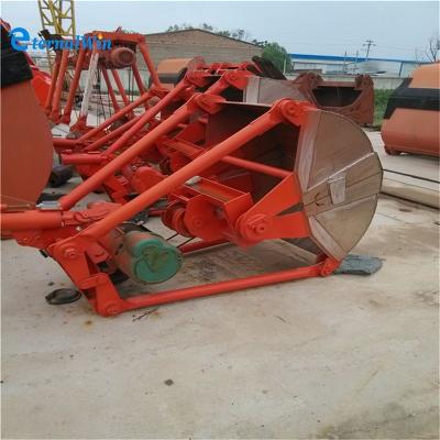 China 6 Cubic Meters Dredging Grab Underwater Channel Dredging Remote Control en venta