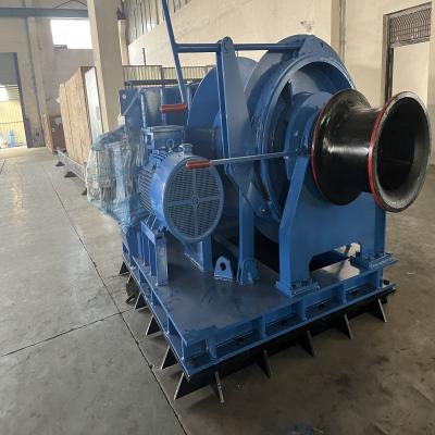 China Heavy Duty Marine Electric Winch 50 Ton Marine Grade Electric Winch for sale