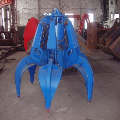 China 2T-20T Iron Scrap Hydraulic Electric Grab Bucket For Overhead Crane en venta