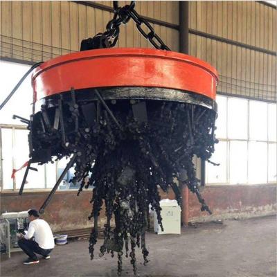 China Industrial Lifting Electromagnet Chuck Circular Magnet Lifter For Steel Scrap en venta