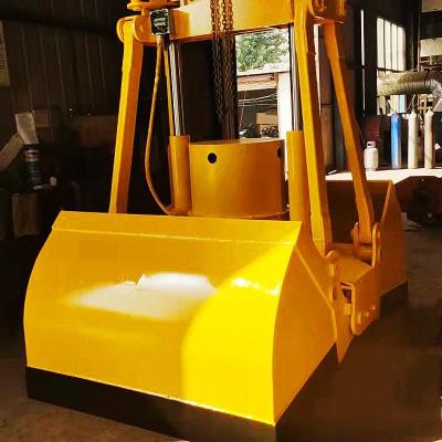 China Multi Petal Hydraulic Grab Bucket Crane Grab Grapple Bucket For Garbage Scraps for sale