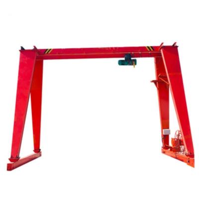 China Single Girder Truss Bridge Crane Hoist Mobile Electric Overhead Gantry 3T 5T en venta