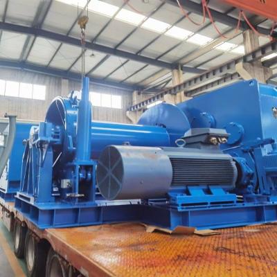 China 700Kn Marine Electric Winch Anchor Windlass Winch With Emergency Release Device à venda