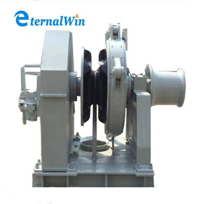 China 1-75ton Capacity Marine Hydraulic Winch For Heavy-Duty Standard Hydraulic Station for sale