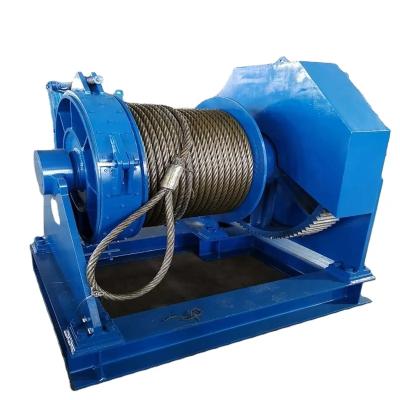 中国 8mm To 60mm Wire Rope Diameter Electric Marine Winch High Speed Operation 販売のため