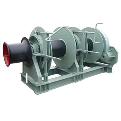 中国 1 Ton To 100 Ton Rated Load Electric Marine Winch High Speed 20m/Min 販売のため