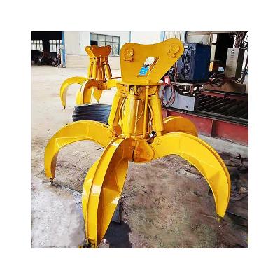 China Remote Control Stainless Steel Crane Grab 2T-20T Capacity 0.5-2.5m Opening Range en venta