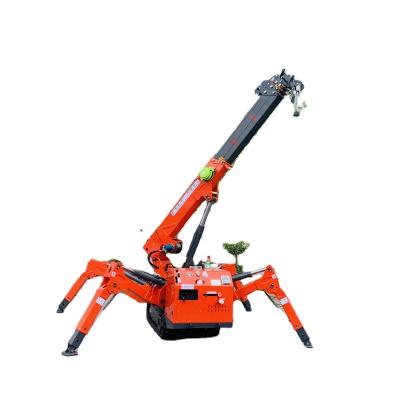 China Steel Mini Spider Crane Telescopic Boom 3 Ton 5 Ton 8 Ton 12Ton Electric And Diesel Power for sale