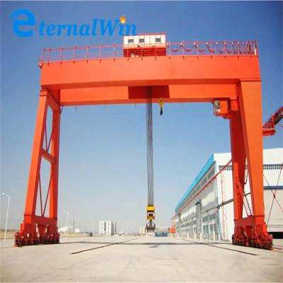 China Heavy Duty Gantry Crane 1-50ton Capacity Remote Control Operation With 7.5-30m Span for sale