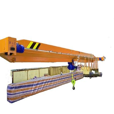 China Customized Single Beam Girder Chinese Type Electric Overhead Crane With Hoist for sale