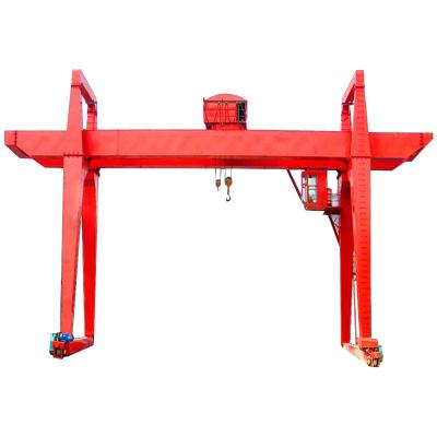 China Capaciteit Gantry Crane Met 1-50 ton Belasting Breed Span 7.5-30m 3 Fase 380V Stroombron Te koop