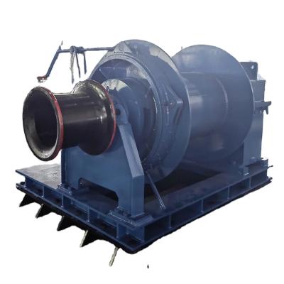 China Customized 1-75ton Marine Hydraulic Winch With Standard Hydraulic Station for sale