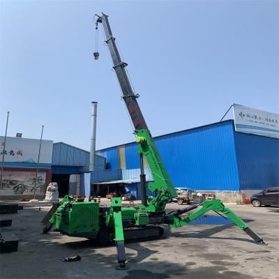 中国 3-12 Ton Smart Spider Crane with Telescopic Boom 販売のため