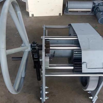 China 40ton Handwinch 25mm Diameter touw Op maat gemaakte tekening Handwinch Te koop