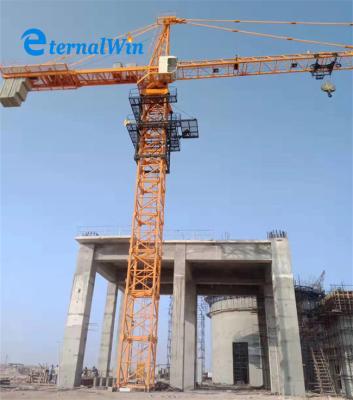 China Mobile 3ton 6ton 8ton Topkit Lift Machinery Building Construction Luffing Jib Topless Tower Crane for sale