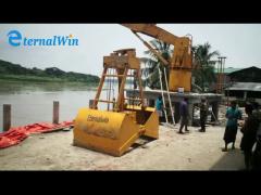 Mobile Harbour Crane Marine Crane With Hydraulic Power For Lifting Cargo