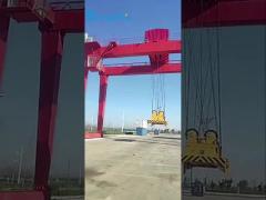 MG Box Type Gantry Crane Double Main Girder Lifting Gantry Cranes With Trolley