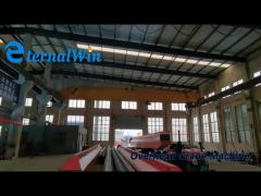 Single Girder Overhead Crane Machine 5T 10T Remote Control For Material Handling