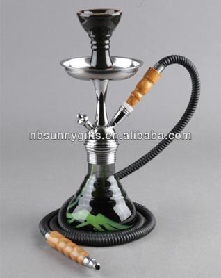 China Factory SGD-02 high quality zinc alloy china shisha Chicha Mya Middle Glass Shisha from Germany high quality zinc alloy hookah hookah for sale