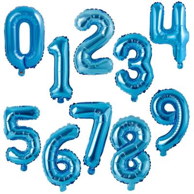 China Toy Wholesale Custom Fashion 16inch Promotional Toy Globos Foil Letter Balloon For Even Party Decoration for sale