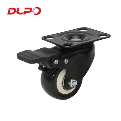 China 2.5 Inch PIVOTAL DLPO Galvanized Movable Air Conditioner Swivel Caster Wheel for sale