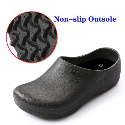 China Hot Selling PVC Anti Static Slip Resistant Women Best Cook Kitchen Chef Shoes For Men for sale