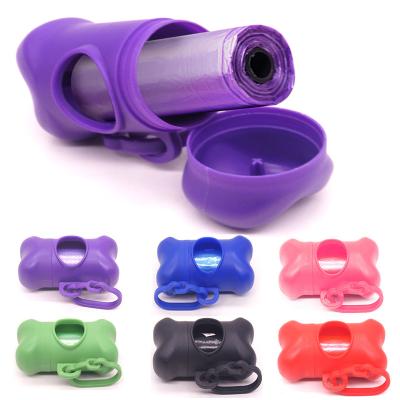 China Stored Dog Supplies Accessories Dogs Bag Plastic Waste Bag Dispenser Carrier Crate Pet Waste Bag Dispenser for sale