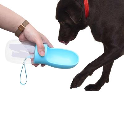 China Durable High Quality Pet Travel Water Bottle Plastic Outdoor Water Bottle for sale